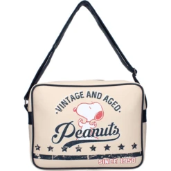 Kidzroom Schoudertas Snoopy There's Only One Sand -Kleine Wondertjes kidzroom schoudertas snoopy theres only one sand a392468 1