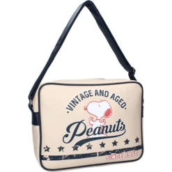 Kidzroom Schoudertas Snoopy There's Only One Sand -Kleine Wondertjes kidzroom schoudertas snoopy theres only one sand a392468 4