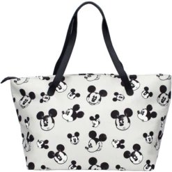 Kidzroom Shopping Tas Mickey Mouse Iets Speciaals Sand -Kleine Wondertjes kidzroom shopping tas mickey mouse iets speciaals sand a382883 3