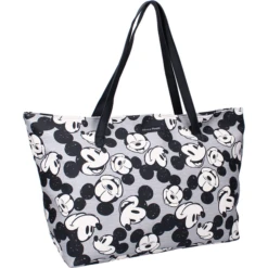 Kidzroom Shopping Tas Mickey Mouse Overal Grijs -Kleine Wondertjes kidzroom shopping tas mickey mouse overal grijs a382872 4