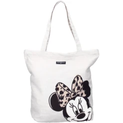 Kidzroom Shopping Tas Minnie Mouse Net Begonnen Beige -Kleine Wondertjes kidzroom shopping tas minnie mouse net begonnen beige a382858 1