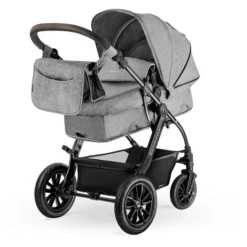Kinderkraft Combikinderwagen 3 In 1 Moov Grey Melange -Kleine Wondertjes kinderkraft combikinderwagen 3 in 1 moov grey melange a300465 1