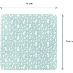 Kindsgard Spuugdoeken Handklad 4-pack Mint -Kleine Wondertjes kindsgard spuugdoeken handklad 4 pack mint a337844 2