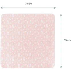 Kindsgard Spuugdoeken Handklad 4-pack Roze -Kleine Wondertjes kindsgard spuugdoeken handklad 4 pack roze a337846 2