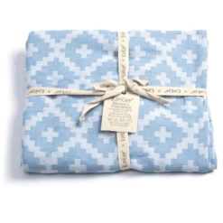 KipKep Blenker Handdoek 170 X 100 Cm Niagara Blue -Kleine Wondertjes kipkep blenker handdoek 170 x 100 cm niagara blue a297027 3