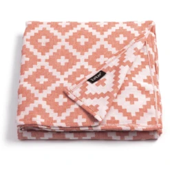 KipKep Blenker Handdoek 200 X 120 Cm Emberglow Red