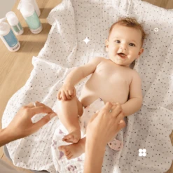 KOALA BABY CARE ® Mousseline Doek Zachte Touch 80 X 80 Cm 3-pack - Paars -Kleine Wondertjes koala baby care mousseline doek zachte touch 80 x 80 cm 3 pack paars a408316 3