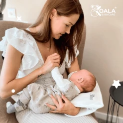 KOALA BABY CARE ® Voedingskussen Voor Baby's, Vanaf 0 Maanden Wit -Kleine Wondertjes koala baby care voedingskussen voor babys vanaf 0 maanden wit a349610 4