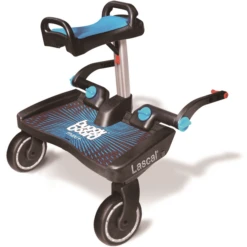 Lascal Buggy Board Maxi+ Met Zitje, Blauw -Kleine Wondertjes lascal buggy board maxi met zitje blauw a257968 2