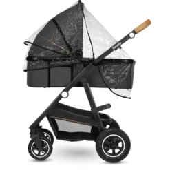 Lionelo Combi Kinderwagen Amber 2 In 1 Grey Graphite -Kleine Wondertjes lionelo combi kinderwagen amber 2 in 1 grey graphite a311927 3