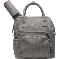 Little Company Luiertas Rugzak Riga Knit Grey -Kleine Wondertjes little company luiertas rugzak riga knit grey a274043 1