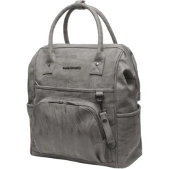 Little Company Luiertas Rugzak Riga Knit Grey -Kleine Wondertjes little company luiertas rugzak riga knit grey a274043 2