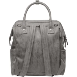 Little Company Luiertas Rugzak Riga Knit Grey -Kleine Wondertjes little company luiertas rugzak riga knit grey a274043 3