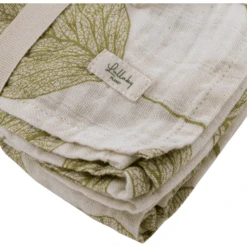 Lullaby Planet Mousseline Zwaddle 120x120cm - Lake Green -Kleine Wondertjes lullaby planet mousseline zwaddle 120x120cm lake green a354767 3