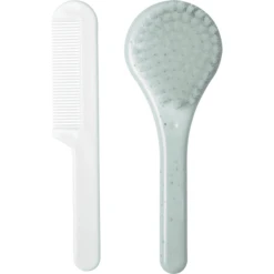 Luma ® Baby Care Kam & Penseel Spikkels Mint -Kleine Wondertjes luma baby care kam amp penseel spikkels mint a334853 3