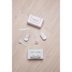 Luma ® Baby Care Kam & Penseel Spikkels Mint -Kleine Wondertjes luma baby care kam amp penseel spikkels mint a334853 4