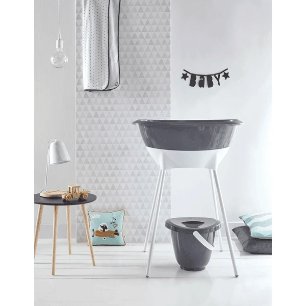 Luma® Babycare Bad- En Verzorgingsset Dark Grey 2 Luma® Babycare Bad- En Verzorgingsset Dark Grey - Afbeelding 2