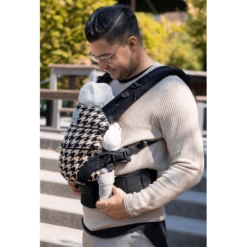 Manduca Draagzak First Van Bellybutton Pepita Black -Kleine Wondertjes manduca draagzak first van bellybutton pepita black a389647 3