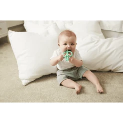 Matchstick Monkey Bijtring Aap, Groen -Kleine Wondertjes matchstick monkey bijtring aap groen a369701 1