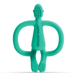 Matchstick Monkey Bijtring Aap, Groen -Kleine Wondertjes matchstick monkey bijtring aap groen a369701 2