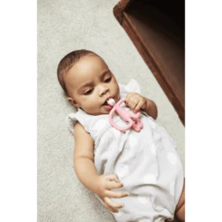 Matchstick Monkey Bijtring Aap, Roze -Kleine Wondertjes matchstick monkey bijtring aap roze a369702 1