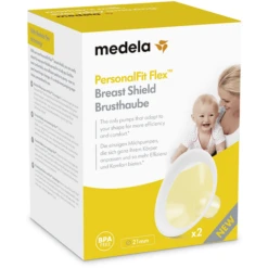 Medela Borstkapkjes PersonalFit Flex 21mm 2 Stuks -Kleine Wondertjes medela borstkapkjes personalfit flex 21mm 2 stuks a288173 2