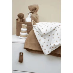 Meyco Mousseline Katoenen Doek 2 Pak Mini Panter Toffee -Kleine Wondertjes meyco mousseline katoenen doek 2 pak mini panter toffee a378690 4