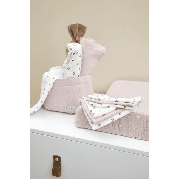 Meyco Muslin Gauze Luiers 3 Pack Mini Panter Zacht Roze 3 Meyco Muslin Gauze Luiers 3 Pack Mini Panter Zacht Roze - Afbeelding 3