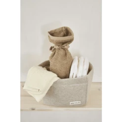 MEYCO Poepdoekjes Pak Van 6 Wit/geel/bruin -Kleine Wondertjes meyco poepdoekjes pak van 6 wit geel bruin a384807 3