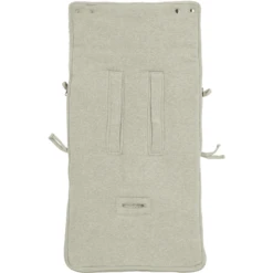 MEYCO Voetenzak Mini Knit Basic Sand Melange 40x82 Cm -Kleine Wondertjes meyco voetenzak mini knit basic sand melange 40x82 cm a388928 4