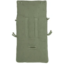 MEYCO Voetenzak Mini Knopen Forest Green 40x82 Cm -Kleine Wondertjes meyco voetenzak mini knopen forest green 40x82 cm a388589 4
