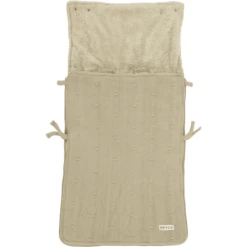 MEYCO Voetenzak Mini Knopen Sand 40x82 Cm -Kleine Wondertjes meyco voetenzak mini knopen sand 40x82 cm a388924 3