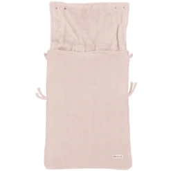 MEYCO Voetenzak Mini Knopen Zacht Roze 40x82 Cm -Kleine Wondertjes meyco voetenzak mini knopen zacht roze 40x82 cm a388927 2