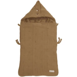 MEYCO Voetenzak Mini Knots Toffee 40x82 Cm