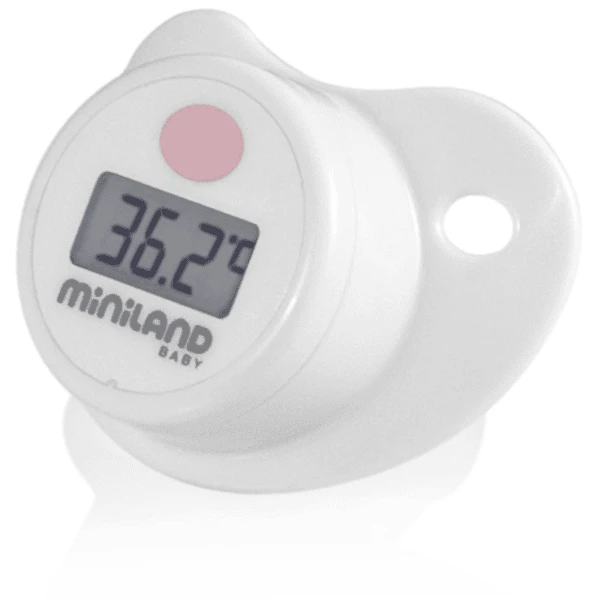 Miniland Thermometer-Set Roze/wit 3 Miniland Thermometer-Set Roze/wit - Afbeelding 3