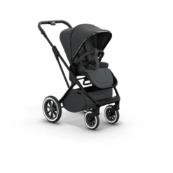 MOON Combi Kinderwagen Rocca Edition Plus Black Chroom Antraciet -Kleine Wondertjes moon combi kinderwagen rocca edition plus black chroom antraciet a389426 3