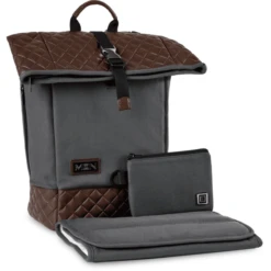 MOON Rugzak Rolltop Premium Antraciet -Kleine Wondertjes moon rugzak rolltop premium antraciet a400867 3