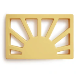 Mushie Bijtring Zon, Gedempt Yellow 9 Mushie Bijtring Zon, Gedempt Yellow -Kleine Wondertjes mushie bijtring zon gedempt yellow a399274 4