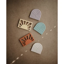 Mushie Bijtring Zon, Verschuivend Sand -Kleine Wondertjes mushie bijtring zon verschuivend sand a399277 3