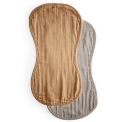 Mushie Burp Doek Mousseline Koffer Yellow /Mist 2-pack 8 Mushie Burp Doek Mousseline Koffer Yellow /Mist 2-pack -Kleine Wondertjes mushie burp doek mousseline koffer yellow mist 2 pack a401195 3