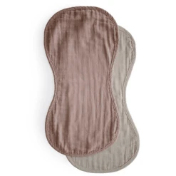 Mushie Keukendoekje Mousseline Natural /Mist 2-pack -Kleine Wondertjes mushie keukendoekje mousseline natural mist 2 pack a401193 2