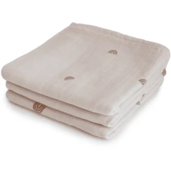 Mushie Mousseline Doeken 3-Pack Regenbogen