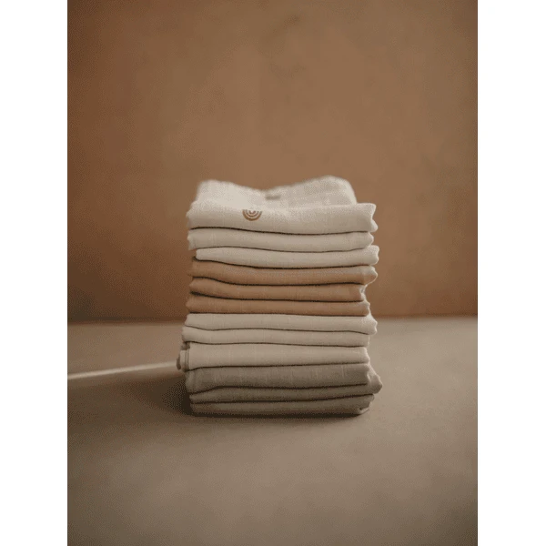 Mushie Musslin Doeken 3-Pack Sage 3 Mushie Musslin Doeken 3-Pack Sage - Afbeelding 3