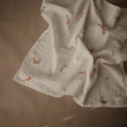 Mushie Musslintowels 3-pack Flower -Kleine Wondertjes mushie musslintowels 3 pack flower a401246 2