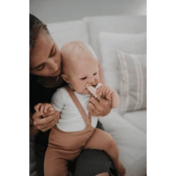 Mushie Vingertandenborstel Stone /Tradewinds -Kleine Wondertjes mushie vingertandenborstel stone tradewinds a399472 1