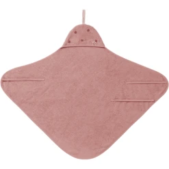 Noppies Badhanddoek Met Capuchon Clover Badstof Misty Rose -Kleine Wondertjes noppies badhanddoek met capuchon clover badstof misty rose a326293 3