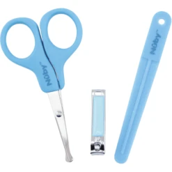 Nuby Nûby Baby Manicure Set Blauw -Kleine Wondertjes nuby baby manicure set blauw a310513 4