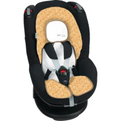 Odenwälder Autostoelhoes Babycool White Leaves Cranberry -Kleine Wondertjes odenwaelder autostoelhoes babycool white leaves cranberry a347168 4