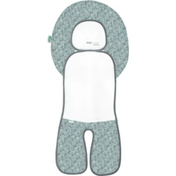 Odenwälder Autostoelhoes Babycool White Leaves Grijs -Kleine Wondertjes odenwaelder autostoelhoes babycool white leaves grijs a347167 3