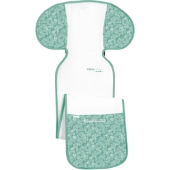 Odenwälder Autostoelhoes Groot Klimocool White Leaves Diep Forest